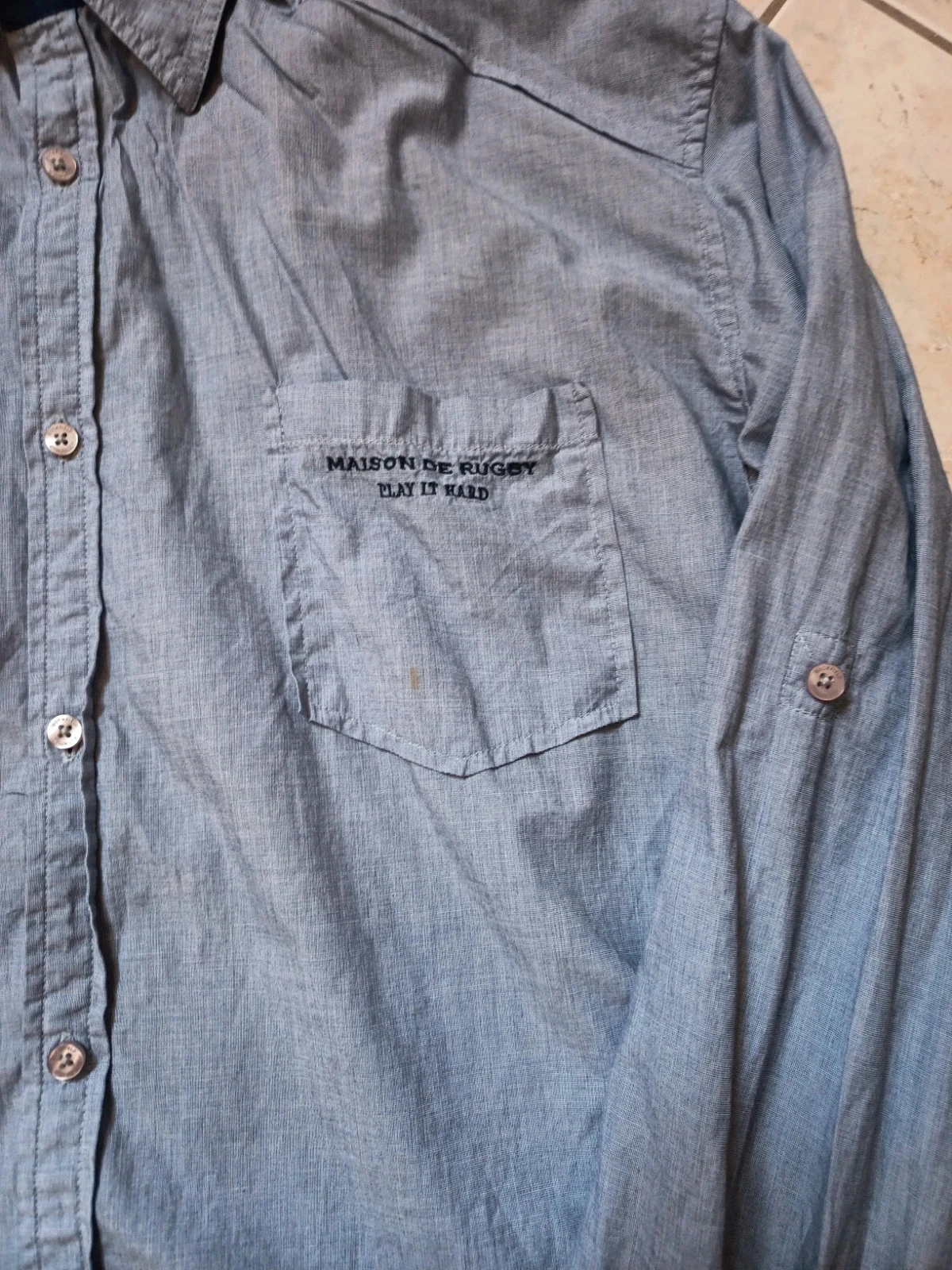 Ruckfield blue shirt – photo 2